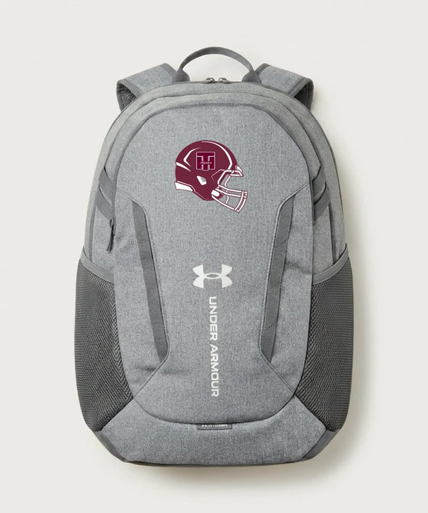 Two Harbors High School Football (Boys) - Grey Backpack - Full Front