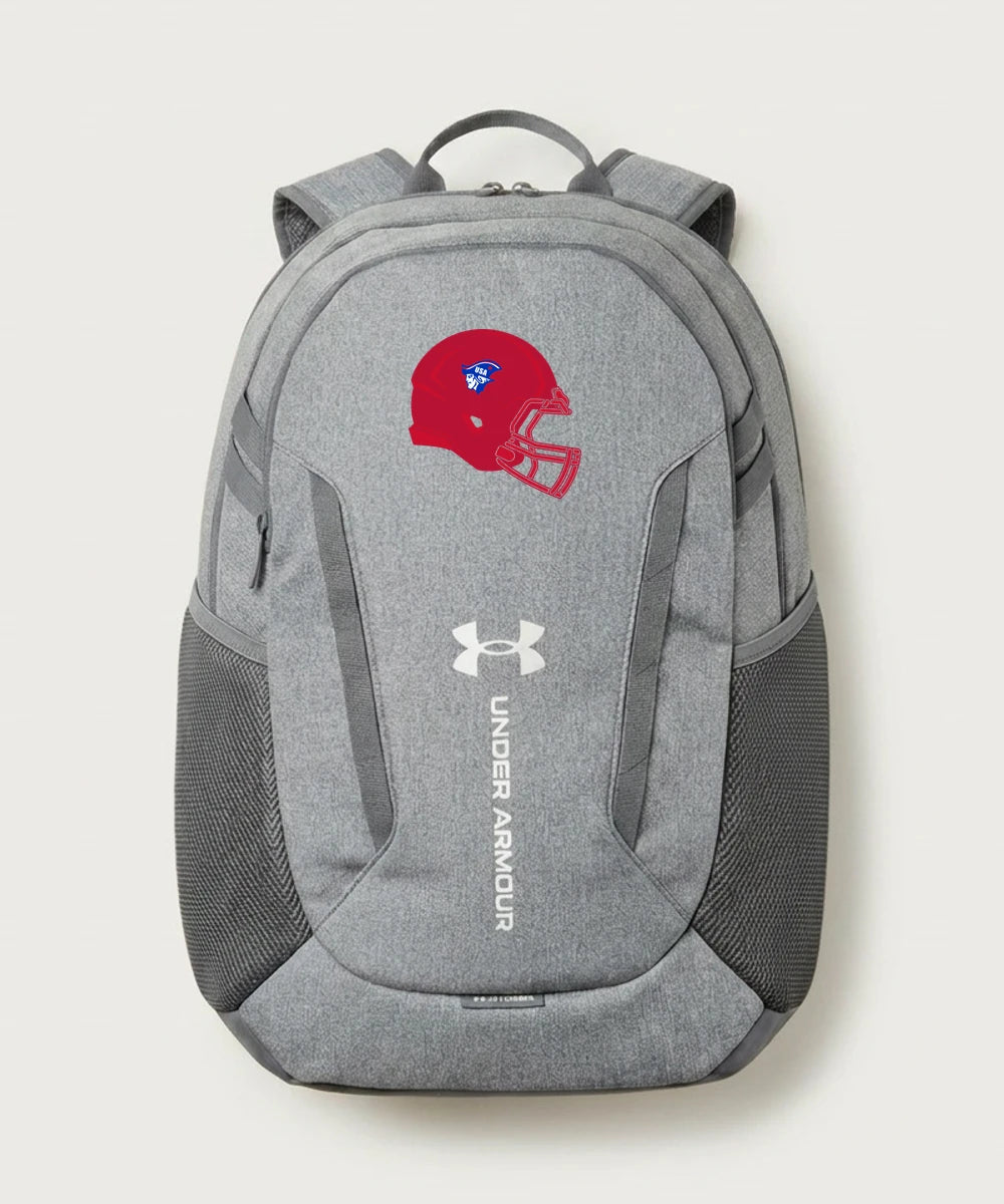 Upsala High School Football (Boys) - Grey Backpack - Full Front