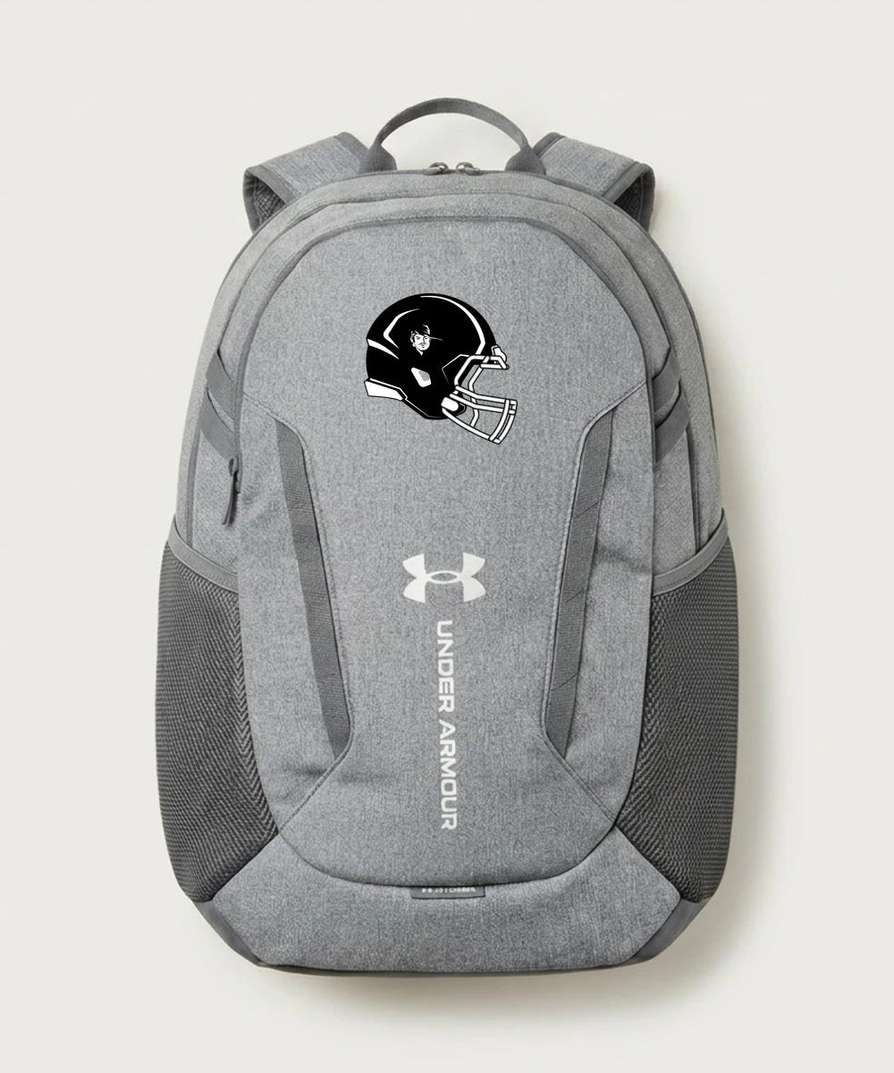 Border West Football (Boys) - Grey Backpack - Full Front
