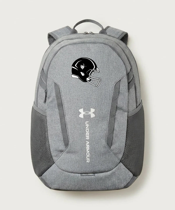 Border West Football (Boys) - Grey Backpack - Full Front