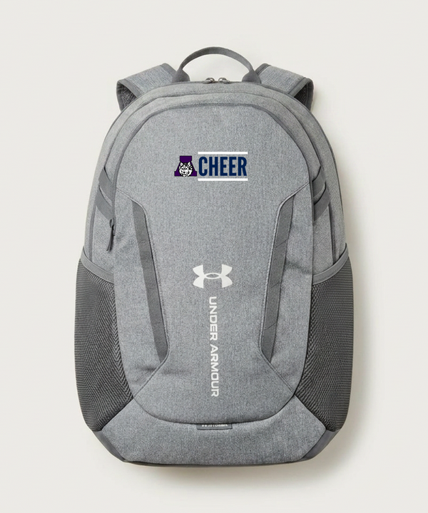 Albany High School Cheerleading - Grey Backpack - Full Front