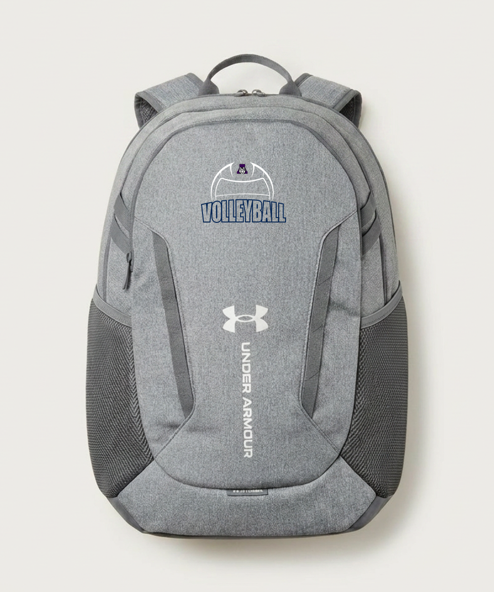 Albany High School Volleyball (Girls) - Grey Backpack - Full Front