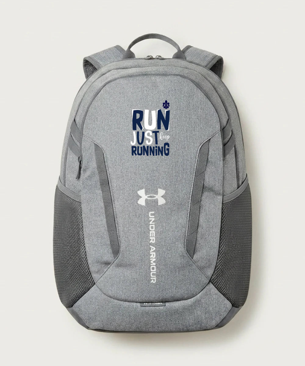 Saint Peter High School Athletics - Grey Backpack - Full Front