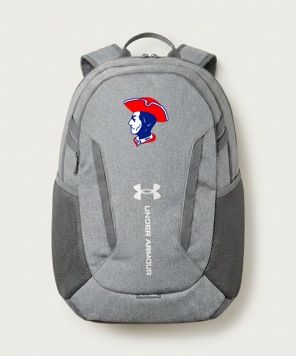 Hills-Beaver Creek High School Volleyball (Girls) - Grey Backpack - Full Front