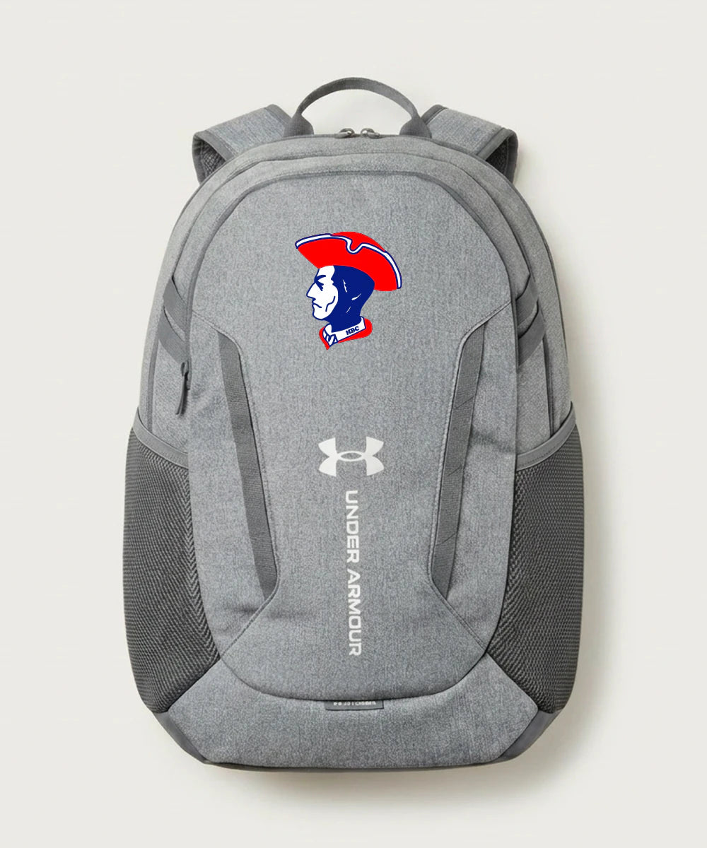 Hills-Beaver Creek High School Volleyball (Girls) - Grey Backpack - Full Front