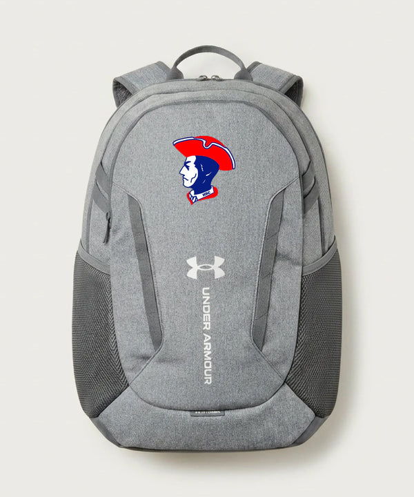 Hills-Beaver Creek High School Volleyball (Girls) - Grey Backpack - Full Front