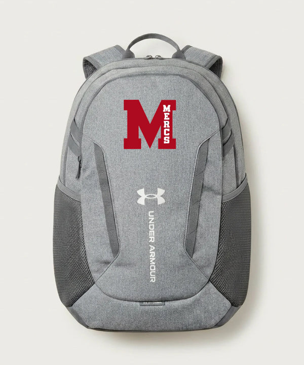 Mcgregor High School Volleyball (Girls) - Grey Backpack - Full Front