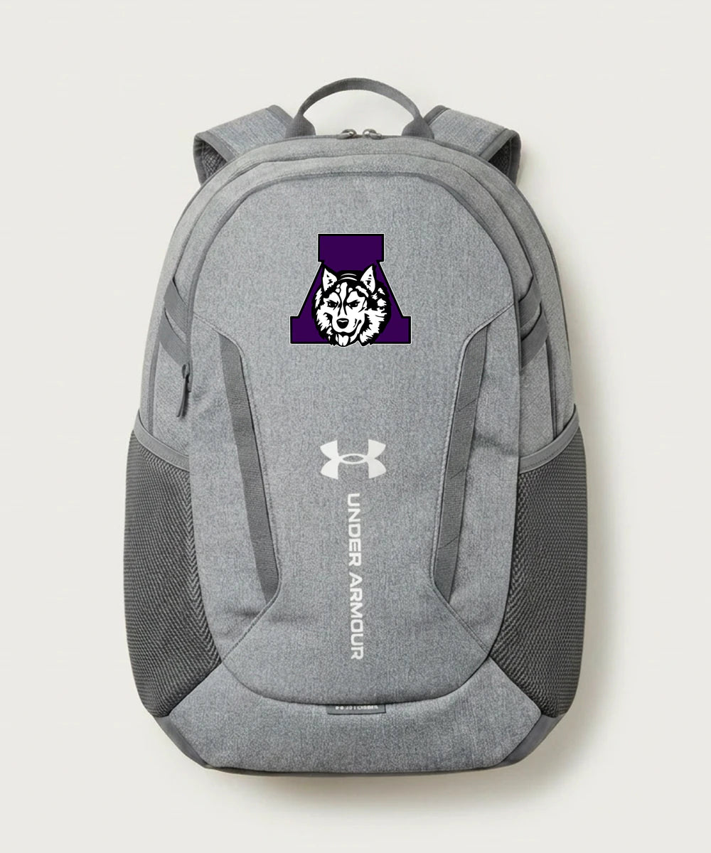 Albany High School Basketball (Boys) - Grey Backpack - Full Front