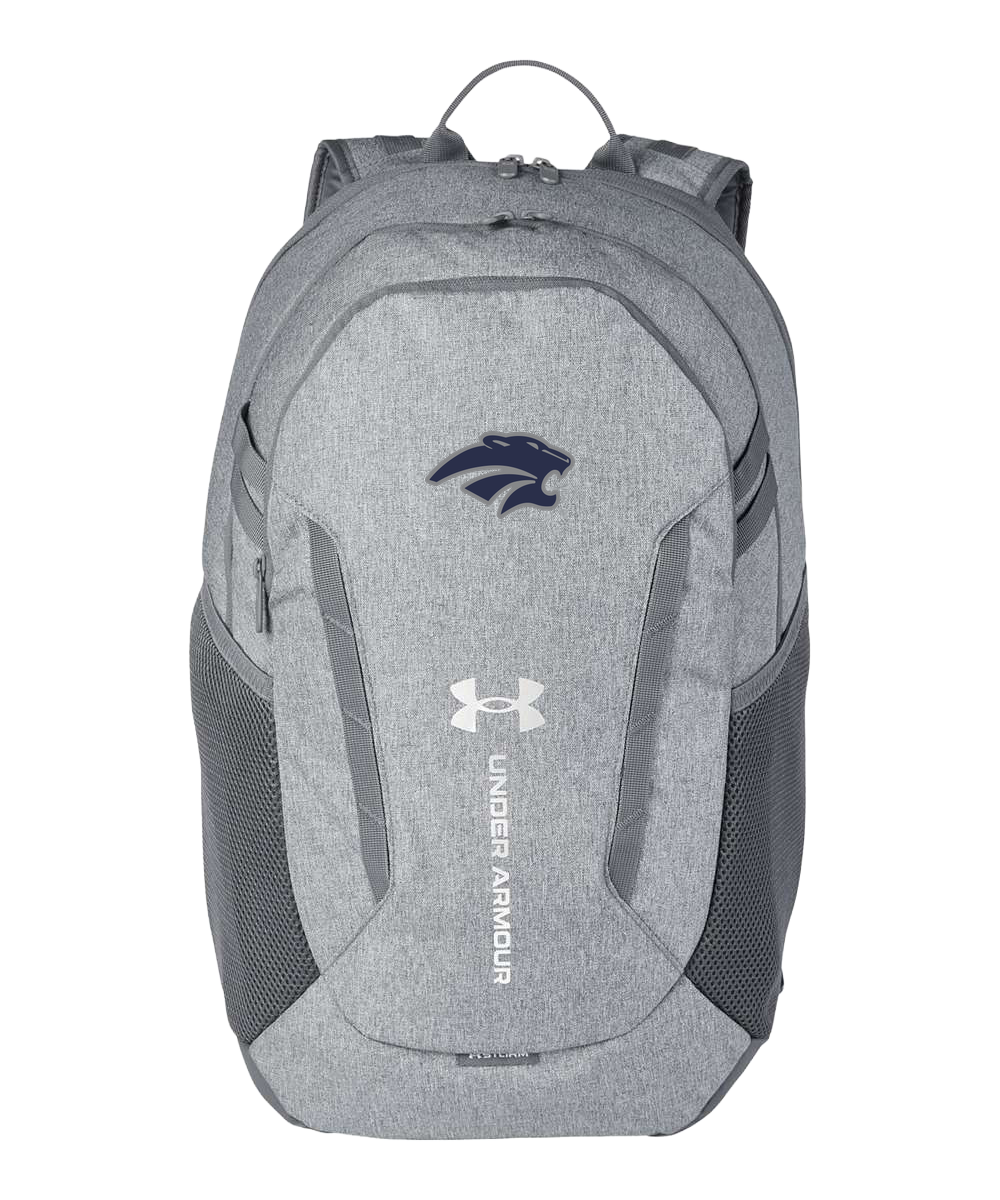 Zumbrota-Mazeppa Volleyball - Grey Backpack - Full Front