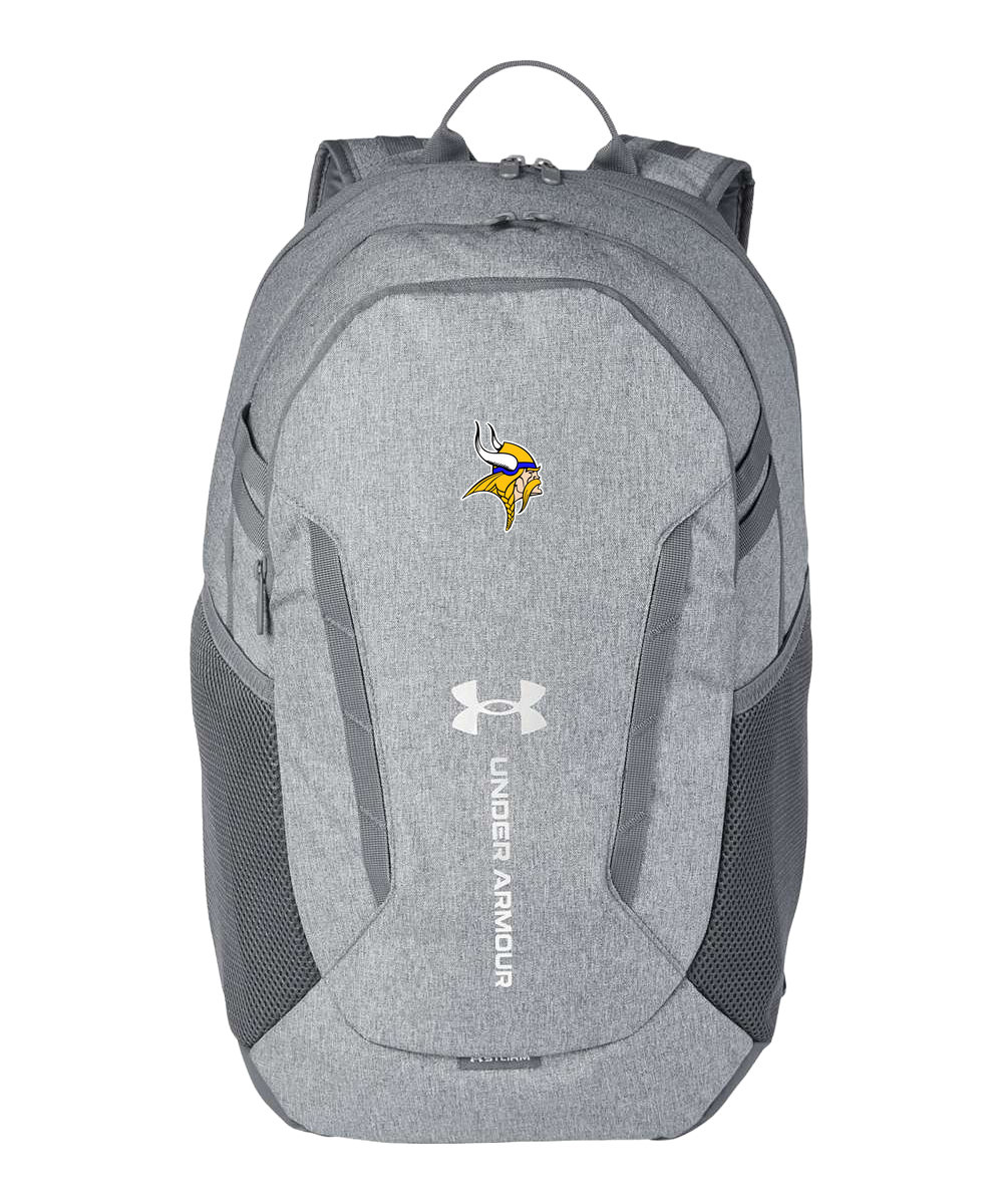 Hayfield Volleyball - Grey Backpack - Full Front