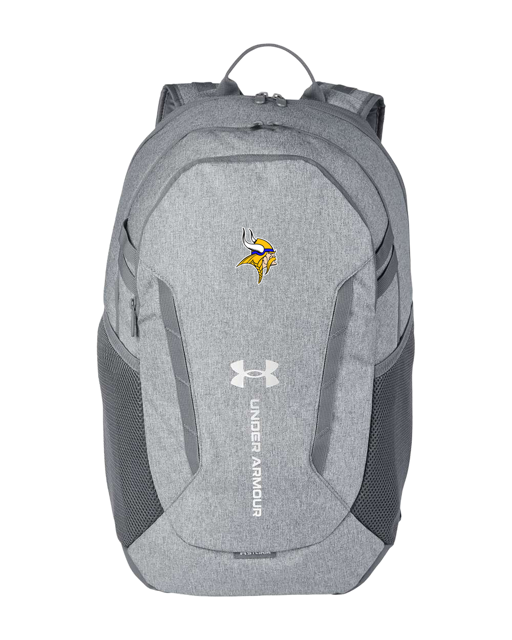 Hayfield Volleyball - Grey Backpack - Full Front