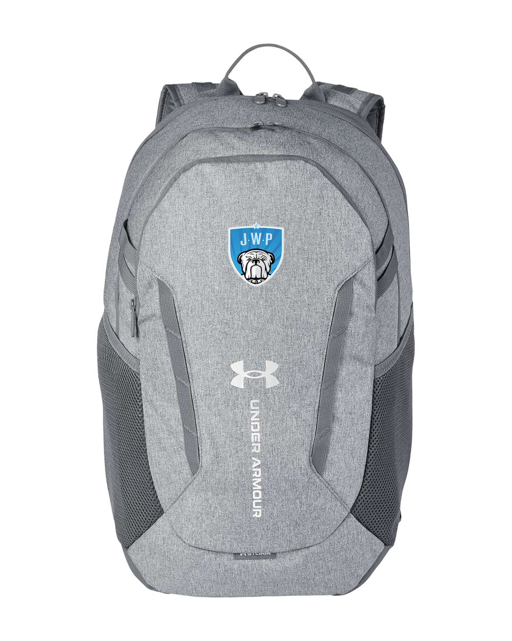 JWP Volleyball - Grey Backpack - Full Front