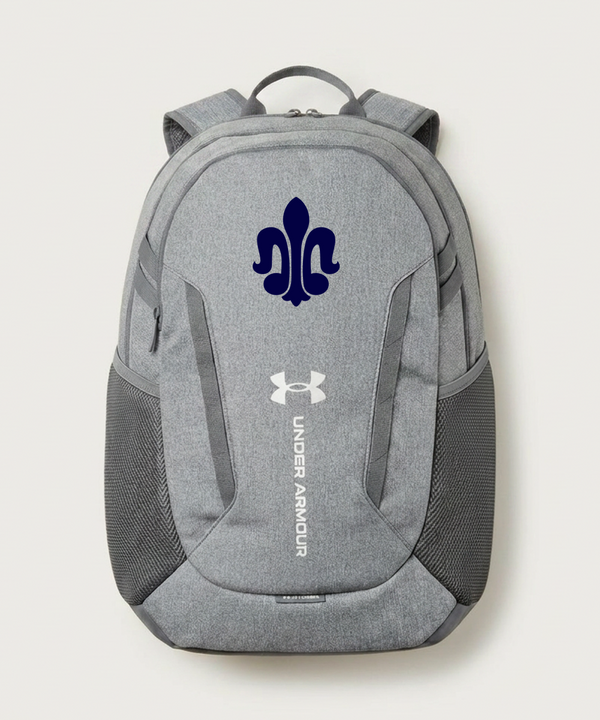 Saint Peter High School Athletics - Grey Backpack - Full Front