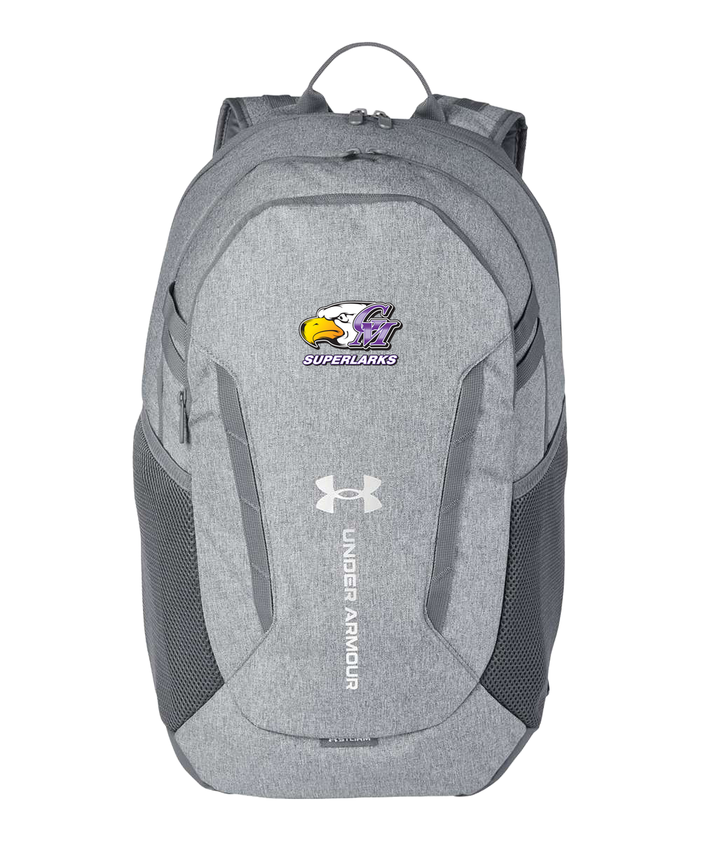 Grand Meadow Football - Grey Backpack - Full Front