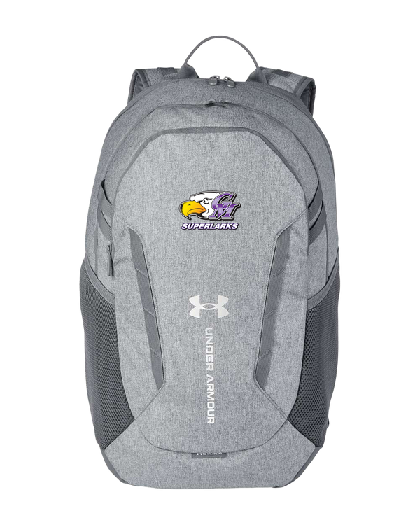 Grand Meadow Football - Grey Backpack - Full Front