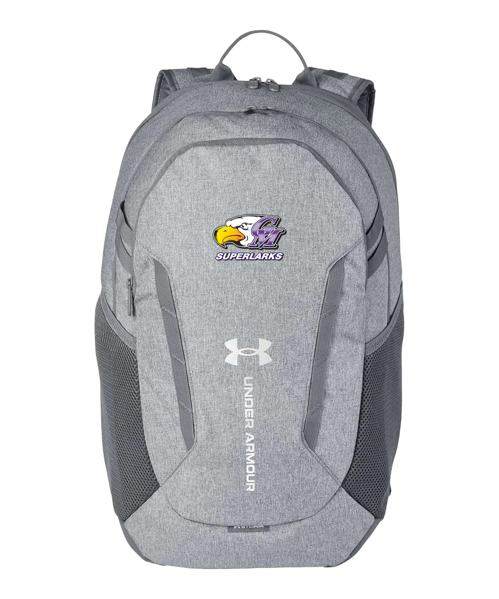 Grand Meadow Football - Grey Backpack - Full Front