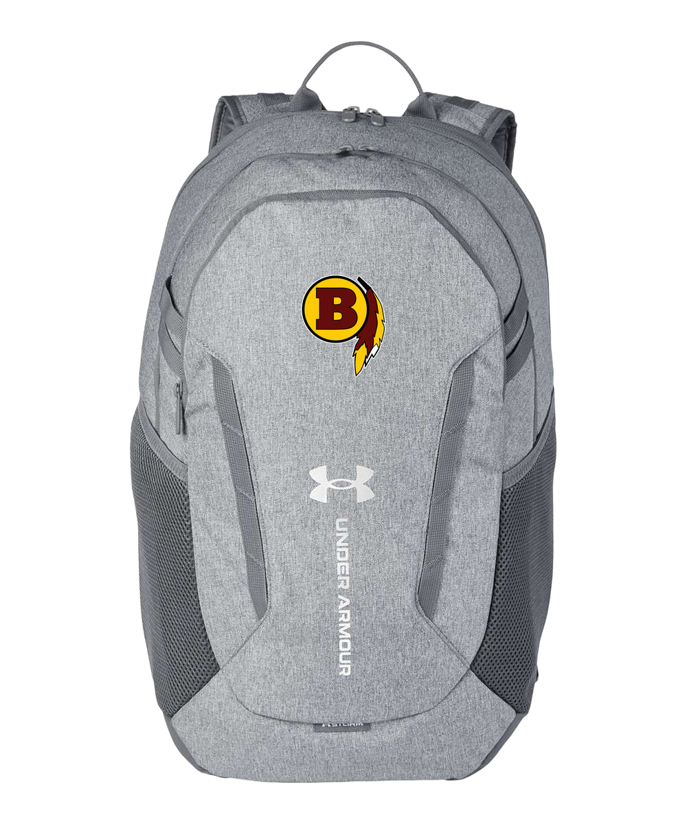 Benson Football - Grey Backpack - Full Front