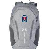 Watertown-Mayer Football - Grey Backpack - Full Front