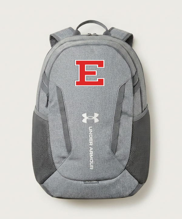 Duluth East High School Cheer (Coed) - Grey Backpack - Full Front