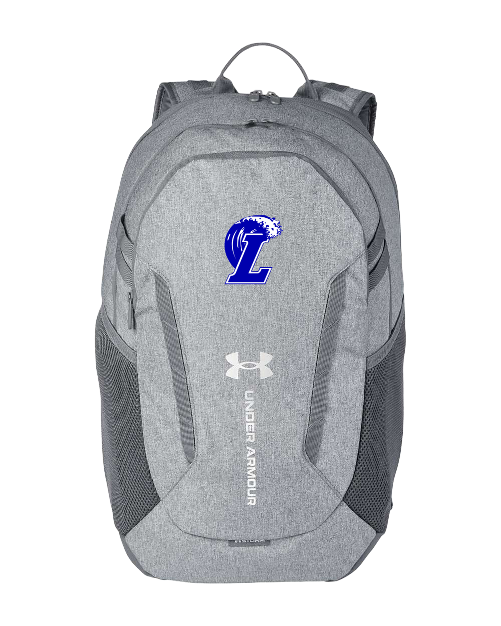 Lakeview Football - Grey Backpack - Full Front