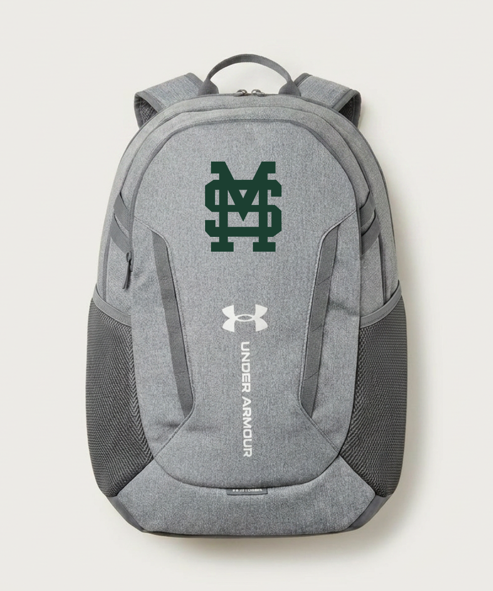 Sleepy Eye St. Mary's High School Athletics - Grey Backpack - Full Front