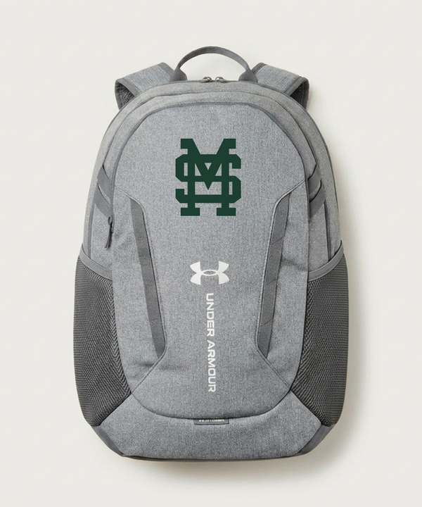 Sleepy Eye St. Mary's High School Athletics - Grey Backpack - Full Front