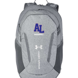 Albert Lea Baseball - Grey Backpack - Full Front