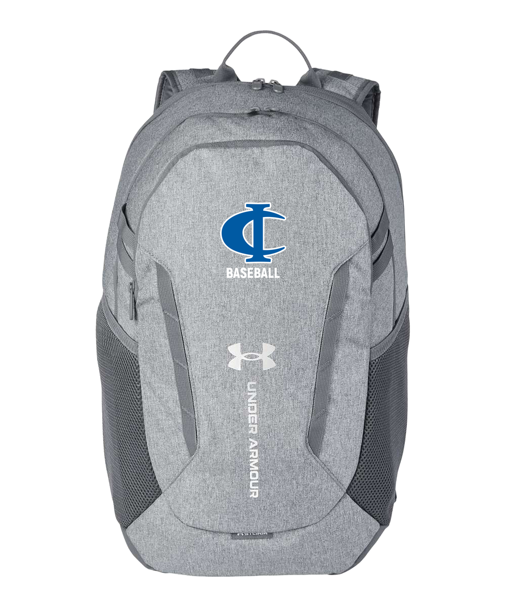 Cambridge Isanti Baseball - Grey Backpack - Full Front