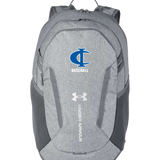 Cambridge Isanti Baseball - Grey Backpack - Full Front