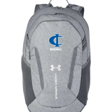 Cambridge Isanti Baseball - Grey Backpack - Full Front