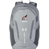 Aitkin Softball - Grey Backpack - Full Front