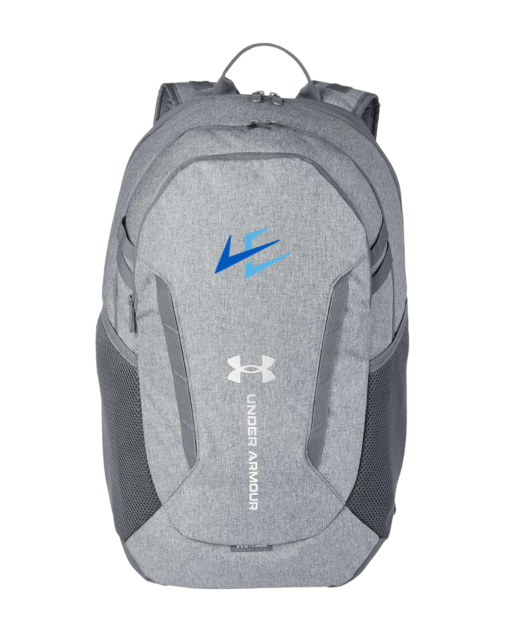 Team Store Example - Grey Backpack - Full Front