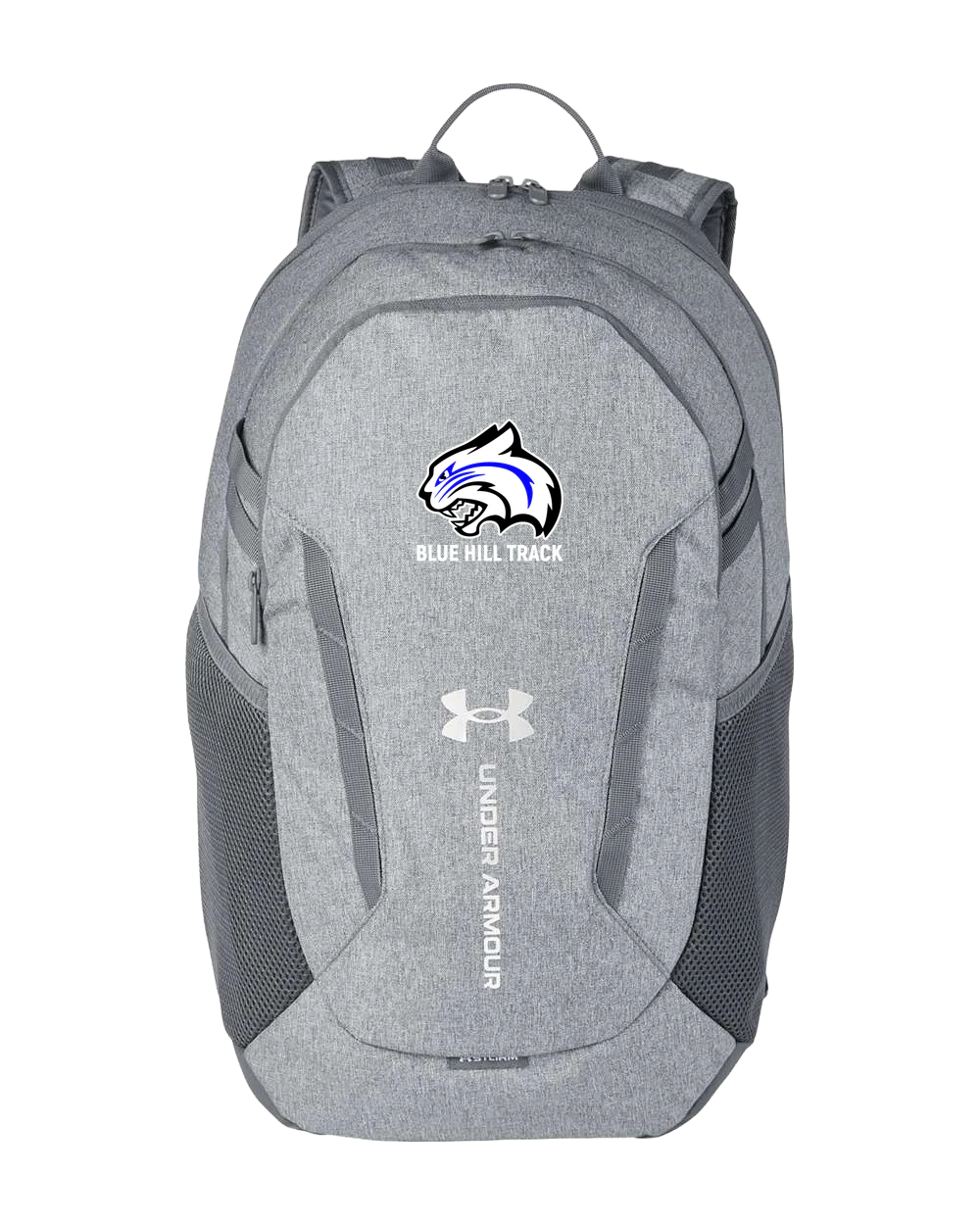 Blue Hill High School - Grey Backpack - Full Front