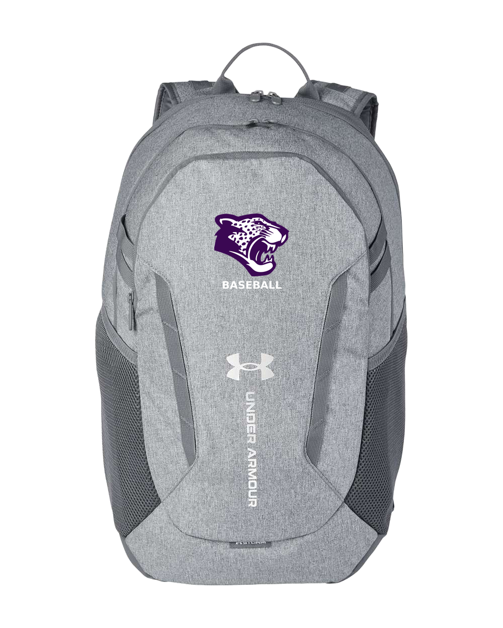 Truman Baseball - Grey Backpack - Full Front