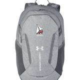 Detroit Lakes Softball - Grey Backpack - Full Front