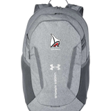 Detroit Lakes Softball - Grey Backpack - Full Front