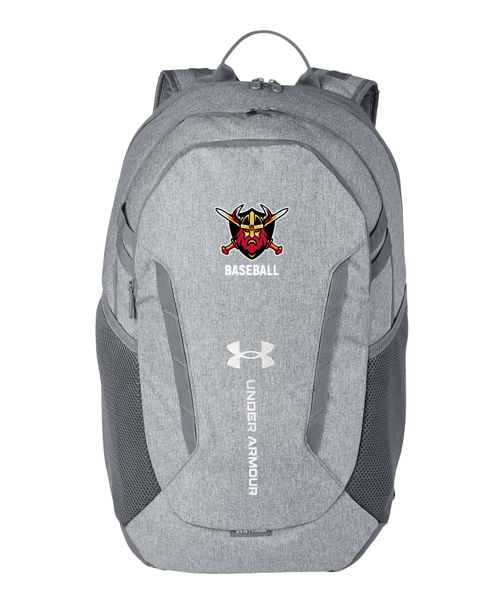 Mille Lacs Baseball - Grey Backpack - Full Front