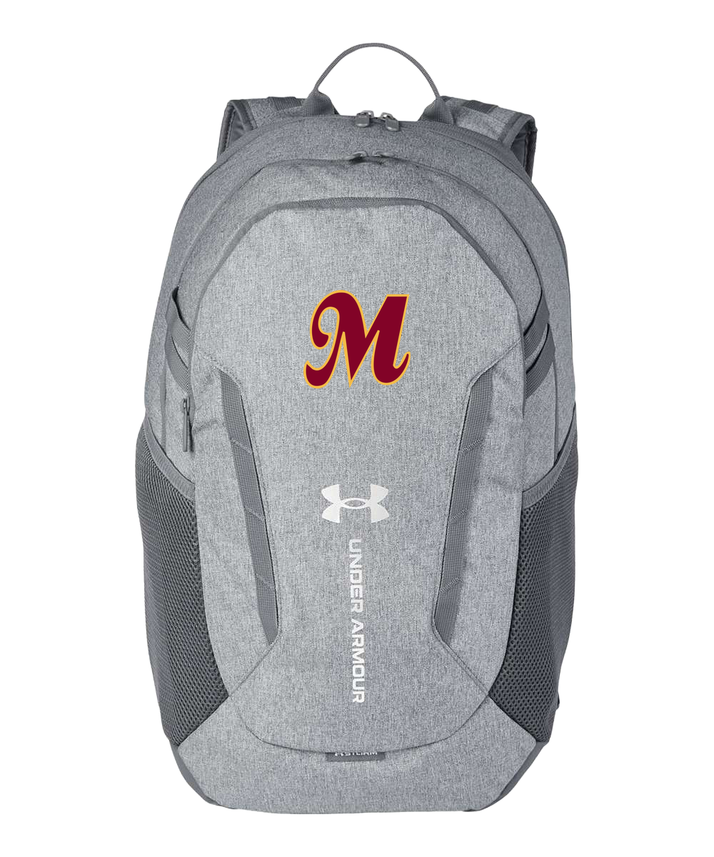 Mankato Area Youth Baseball Association - Grey Backpack - Full Front