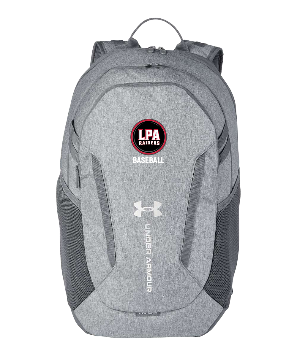 LPA BASEBALL - Grey Backpack - Full Front