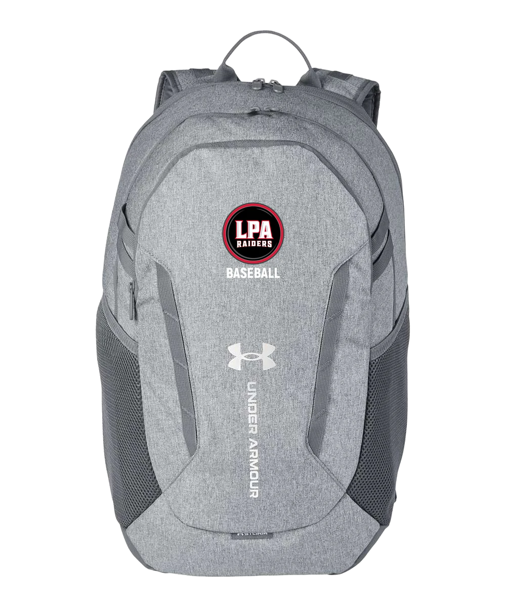 LPA BASEBALL - Grey Backpack - Full Front