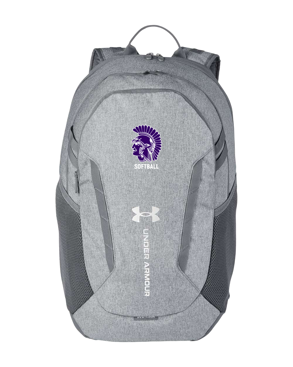 Barnesville Softball - Grey Backpack - Full Front