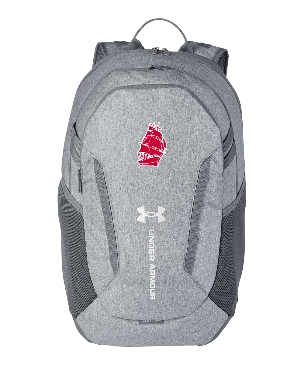 Amboy Softball - Grey Backpack - Full Front