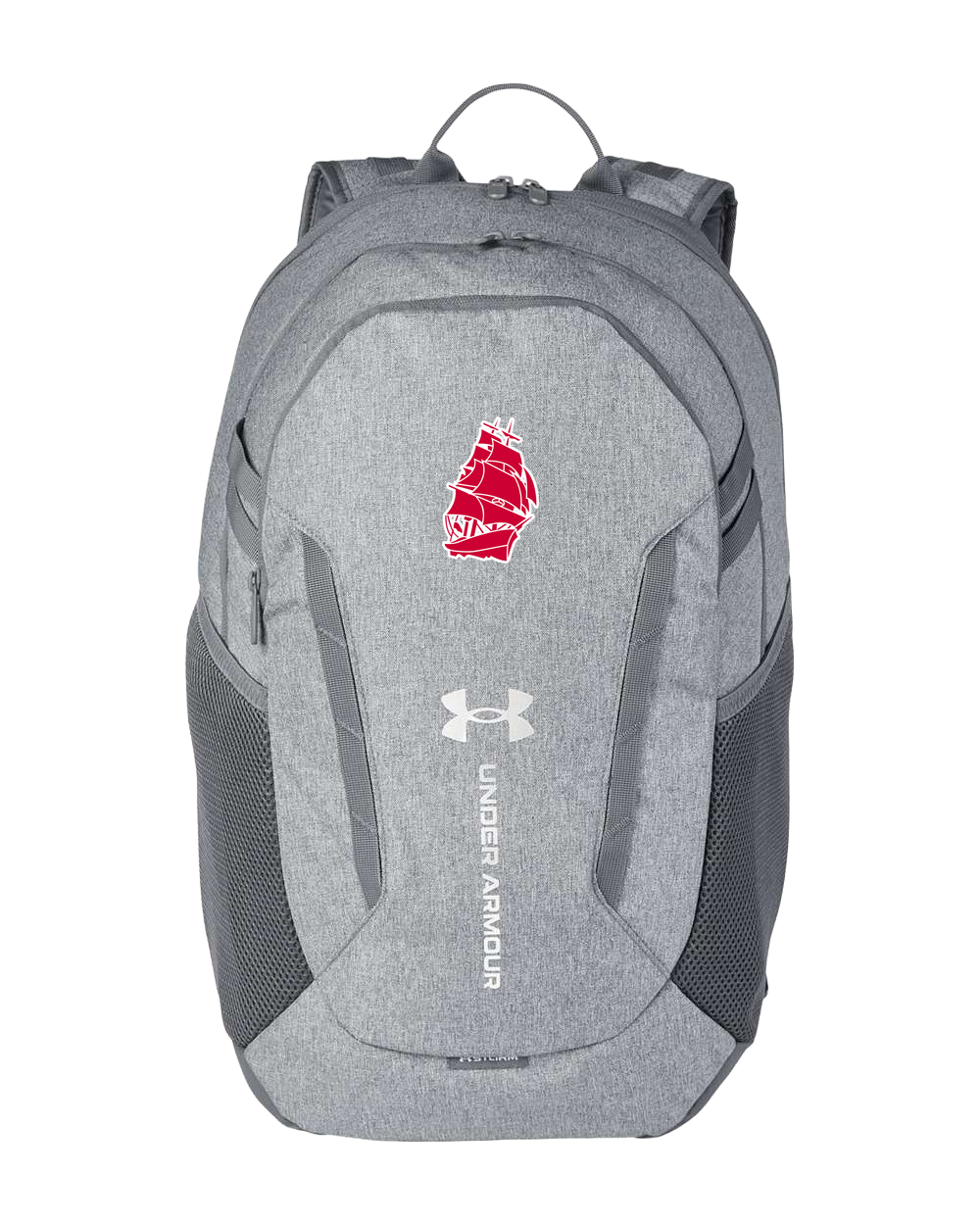 Amboy Softball - Grey Backpack - Full Front