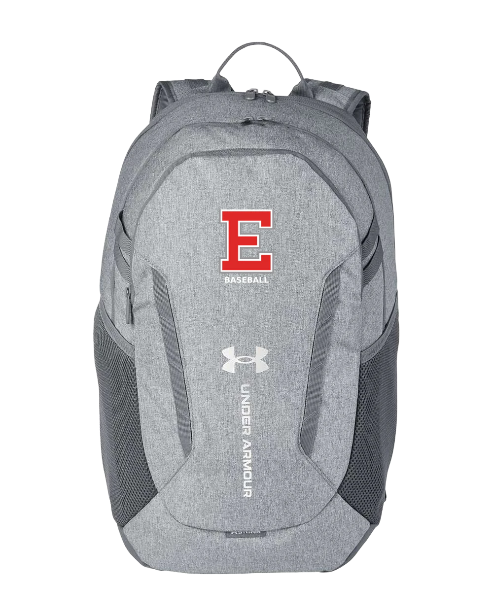 Duluth East Baseball - Grey Backpack - Full Front