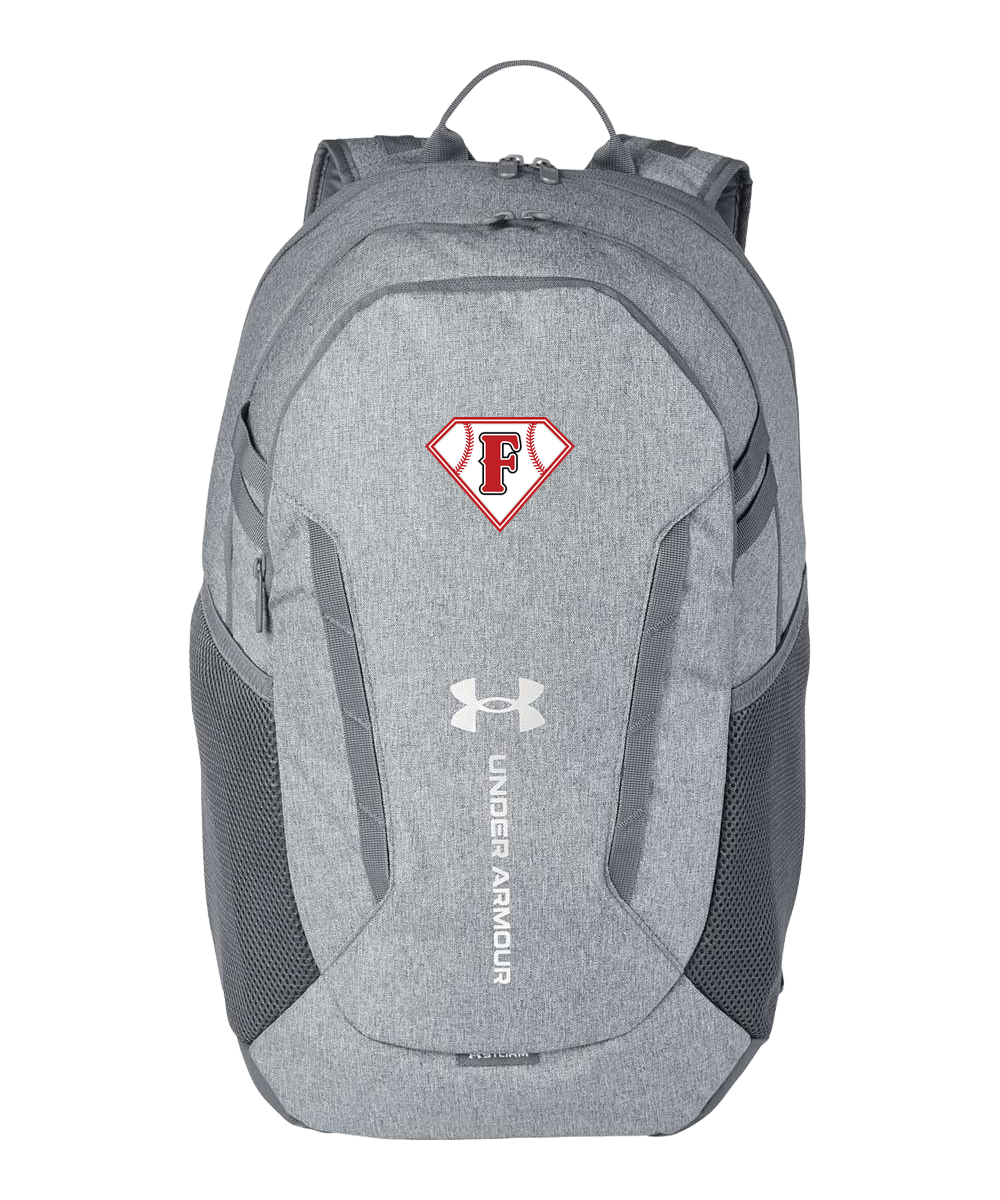 Fairmont Baseball - Grey Backpack - Full Front