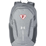 Fairmont Baseball - Grey Backpack - Full Front
