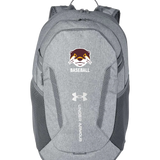 Fergus Falls Baseball - Grey Backpack - Full Front