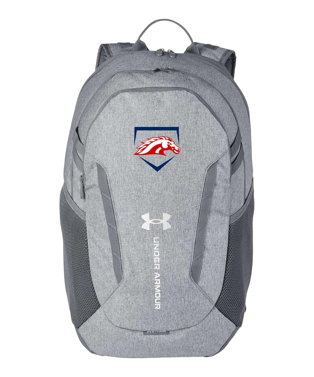 Morrison Baseball - Grey Backpack - Full Front
