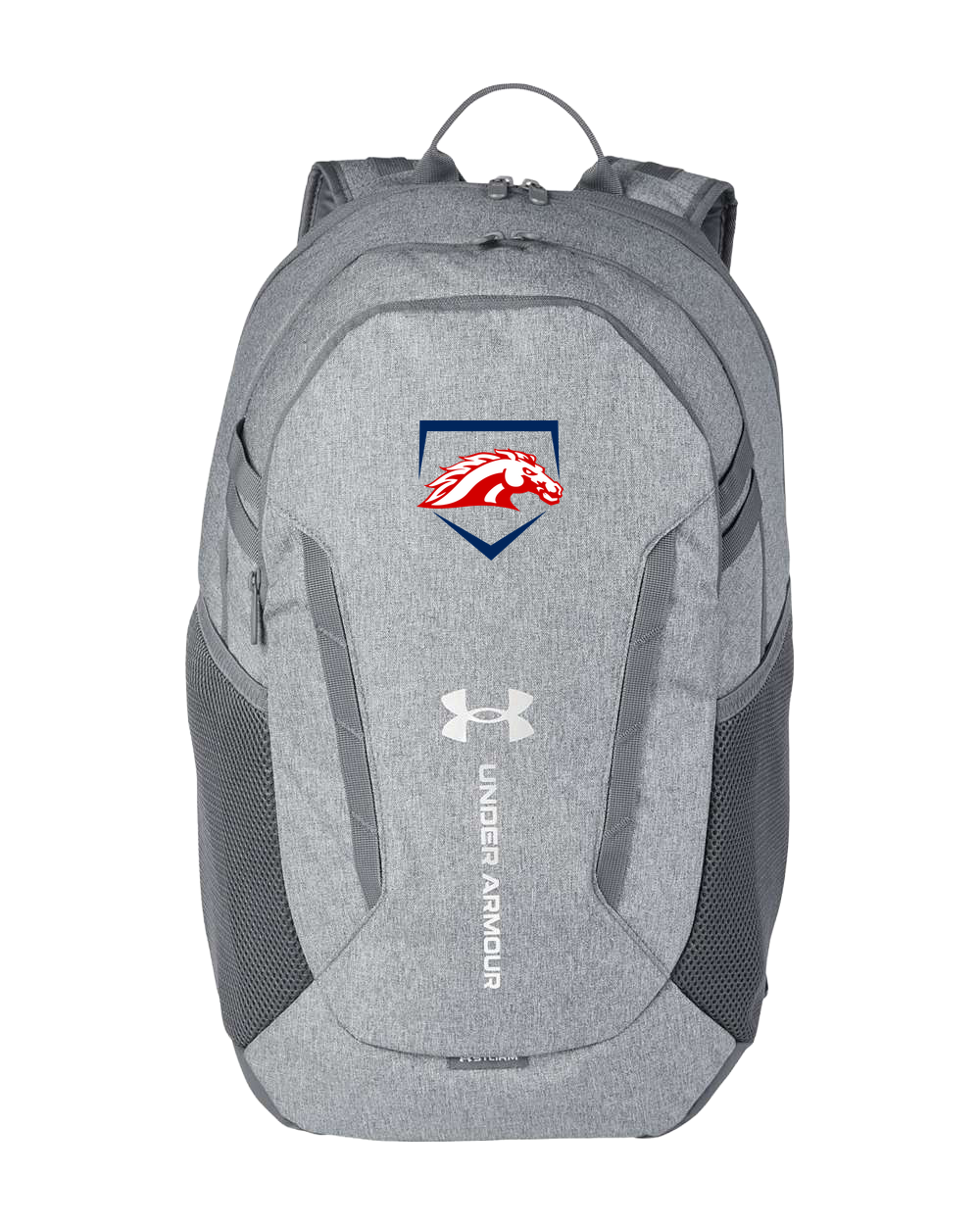 Morrison Baseball - Grey Backpack - Full Front