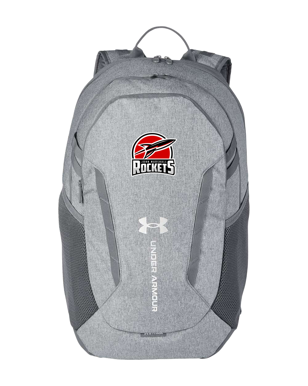John Marshall Softball - Grey Backpack - Full Front